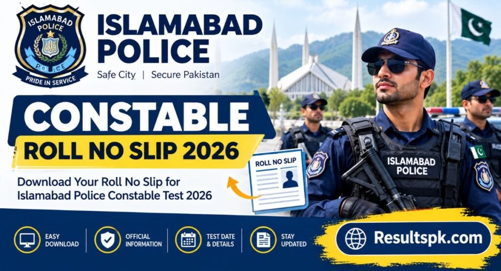 islamabad-police-constable-roll-no-slip