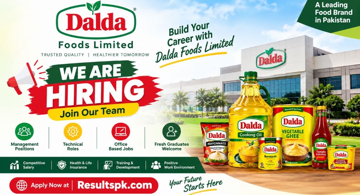 Dalda Foods Limited Jobs 2026 – How to Apply Online