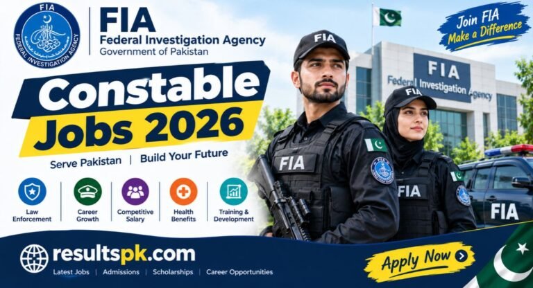 FIA Constable Jobs Guide - Latest Vacancies, Requirements & How to Apply